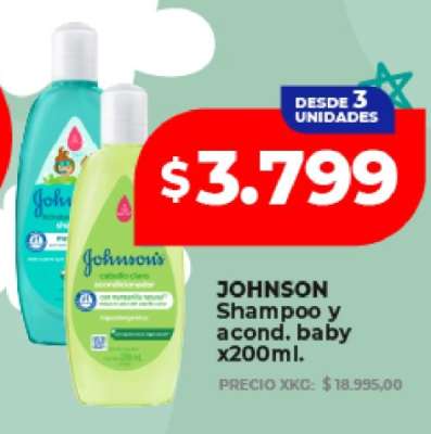 JOHNSON Shampoo y acond. baby x200ml