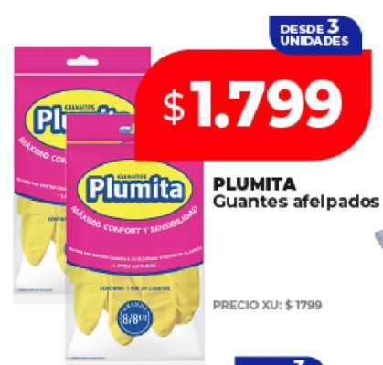 PLUMITA Guantes afelpados