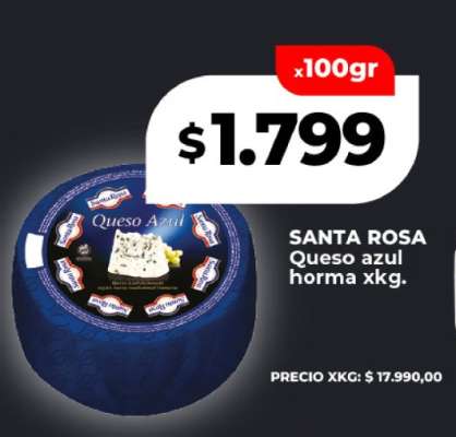 SANTA ROSA Queso azul