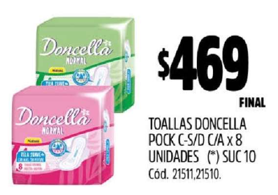 Toallas Doncella Pock