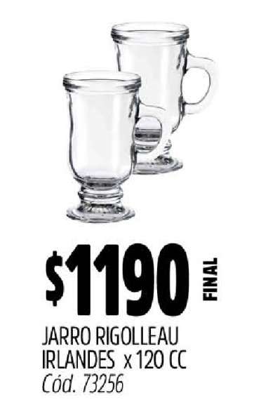 Jarro Rigolleau Irlandes x 120 CC