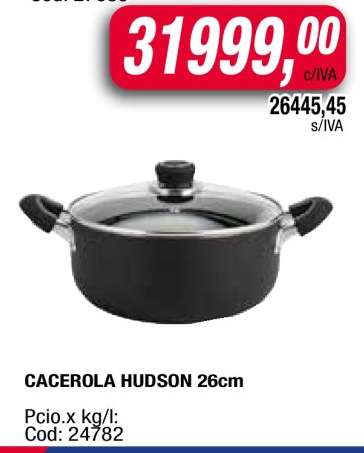 CACEROLA HUDSON 26cm
