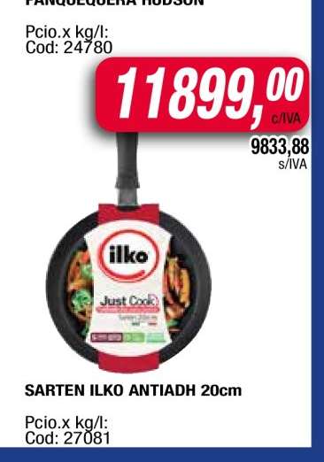 Sarten Ilko Antiadherente 20cm