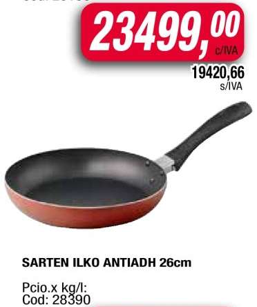 SARTEN ILKO ANTIADH 26cm