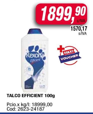 TALCO EFFICIENT 100g