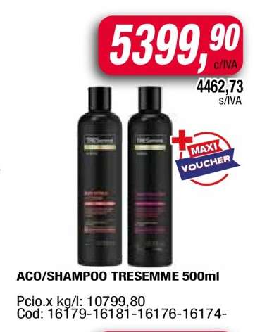 ACO/SHAMPOO TRESEMME 500ml