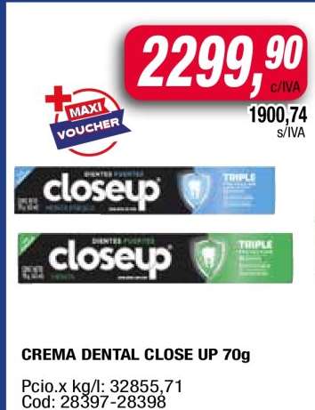 CREMA DENTAL CLOSE UP 70g