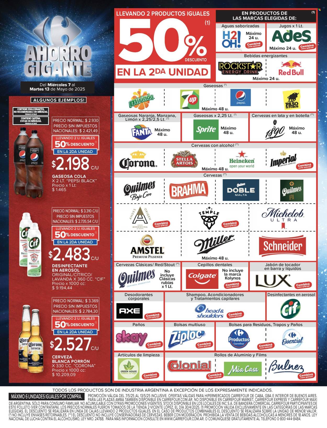 Catálogo Carrefour Hipermercados  - 7.5.2025 - 13.5.2025.