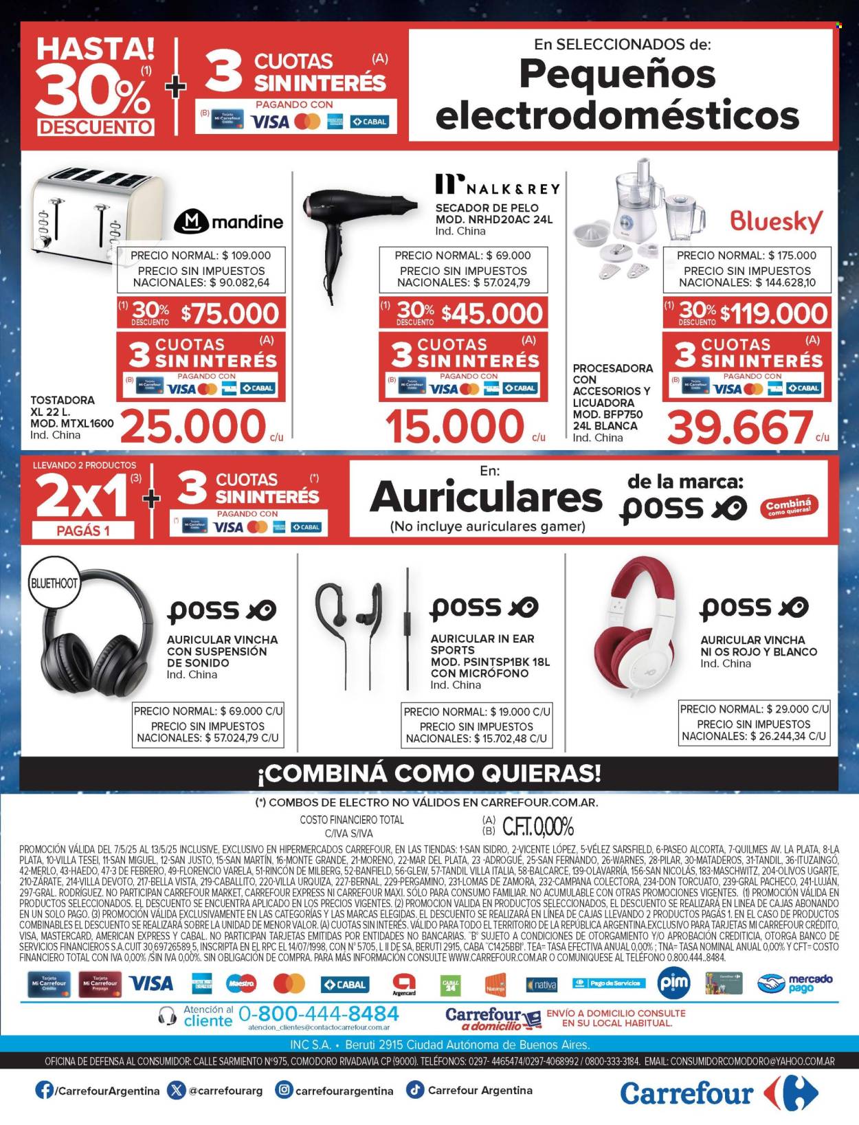 Catálogo Carrefour Hipermercados  - 7.5.2025 - 13.5.2025.