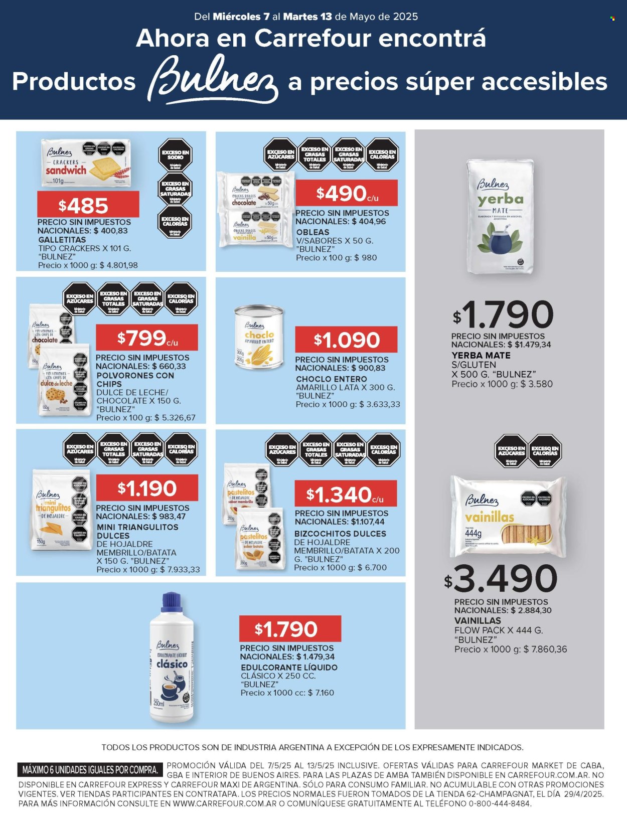 Catálogo Carrefour Market  - 7.5.2025 - 13.5.2025.