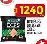 Dips de Arroz Molinos Ala x 100 g