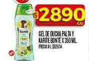 Gel de Ducha Palta y Karité Bonte