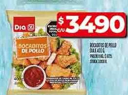 Bocaditos de Pollo DIA 400 g