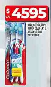 Cepillo Dental Triple Acción Colgate x 3 U.