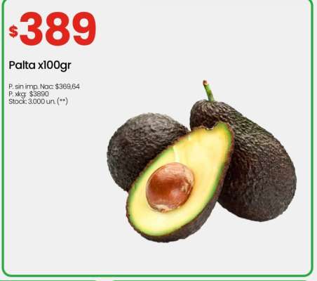 Palta x100gr